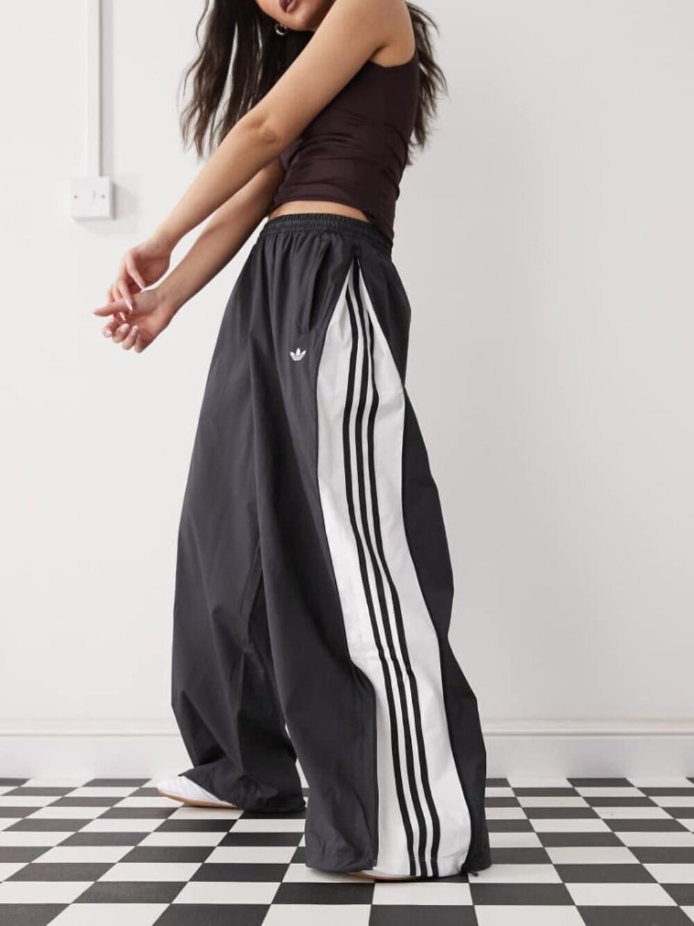 Adidas Originals Women's Adilenium Wide-Leg Track Pants, NWT!